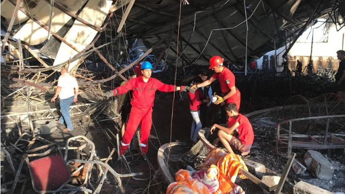 Iraktaki düğün faciasında can kaybı 119a yükseldi